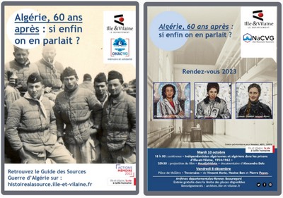 Image des affiches " Guerre d'Algérie : 60 ans après, si enfin on en parlait ? "